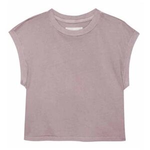 THE GREAT The Square Tee Size L 3 NWT pale lavender